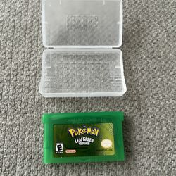 Pokemon Leaf Green REPRODUCTION