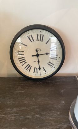 Pottery Barn Wall Clock