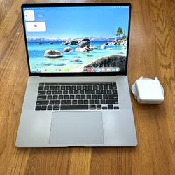 16 inches Apple Macbook Pro 2019 Laptop macOS Tahoe A2141 Gray i7 @2.6Ghz RAM 16Gb SSD 512Gb Dual GPU Radeon Microsoft Office Final Cut Logic Pro
