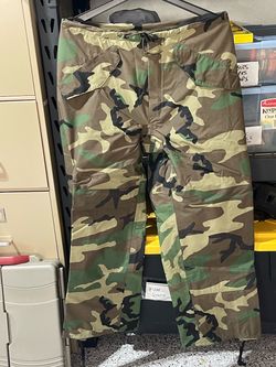 Pants, Gortex, med/long, woodland