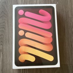 Apple iPad Mini (6th Generation): with A15 Bionic chip, 8.3-inch Liquid Retina Display, 64GB, Wi-Fi 6, 12MP front/12MP Back Camera, Touch ID, All-Day 