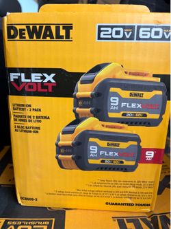 2 Dewalt Battery’s