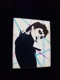 Vintage Original Early 1980's Punk Rock Pin of Siouxsie Sioux ~ British Punk Rock