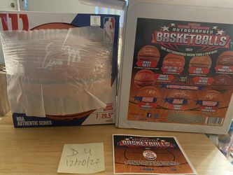 Evan Mobley Signed Ball