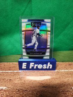 Ken Griffey Jr 2020 Select White Prizm #'d 25/50 Seattle Mariners