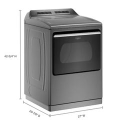 Whirlpool 7.4 Cu. Ft. WiFi Smart Electric Dryer W/ Steam