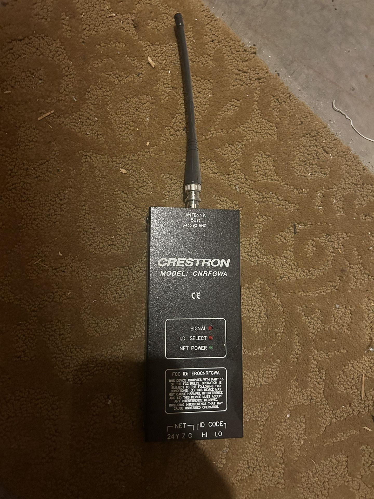 Crestron CNRFGWA Gateway Receiver