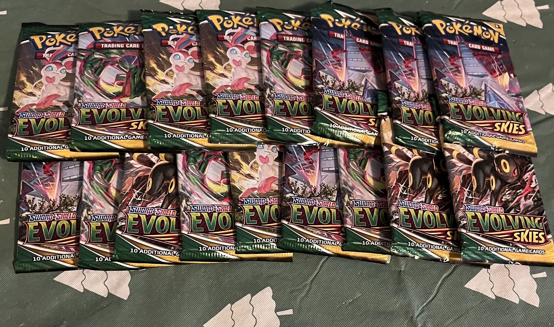 Evolving Skies Single Booster Packs- $20 Per Pack 