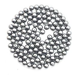Lot Of Gray Glass Pearls 