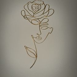 Metal Flower Wall Art