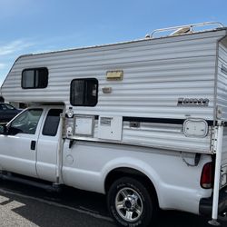 Lance Camper with Ford F250 Pick Up Combo
