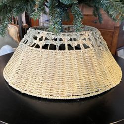 Wicker Christmas Tree Skirt (NEW)