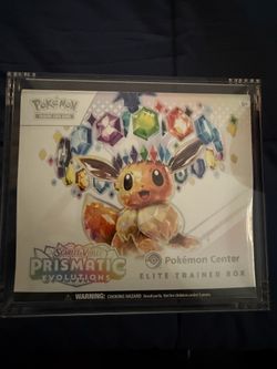 Prismatic evolutions Pokemon center ETB