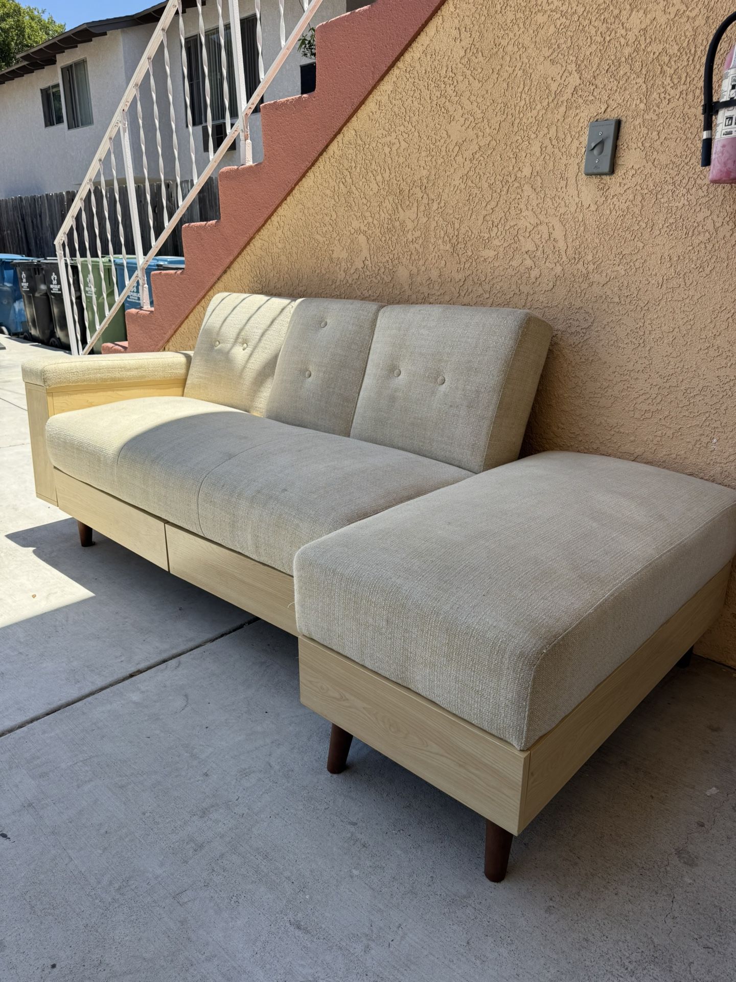Futon With Storage