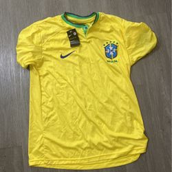 Brazil Futbol Jersey- New With Tags