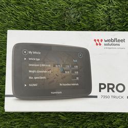 Webfleet Solutions TomTom PRO 7350 TRUCK GPS | 5” Screen | WiFi Bluetooth