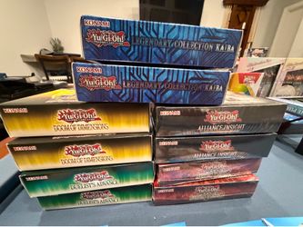 Yu-Gi-Oh Sealed Collection Lot – Legendary Collection Kaiba, Retro Pack 2, Alliance Insight, Doom of Dimensions, Duelist’s Advance