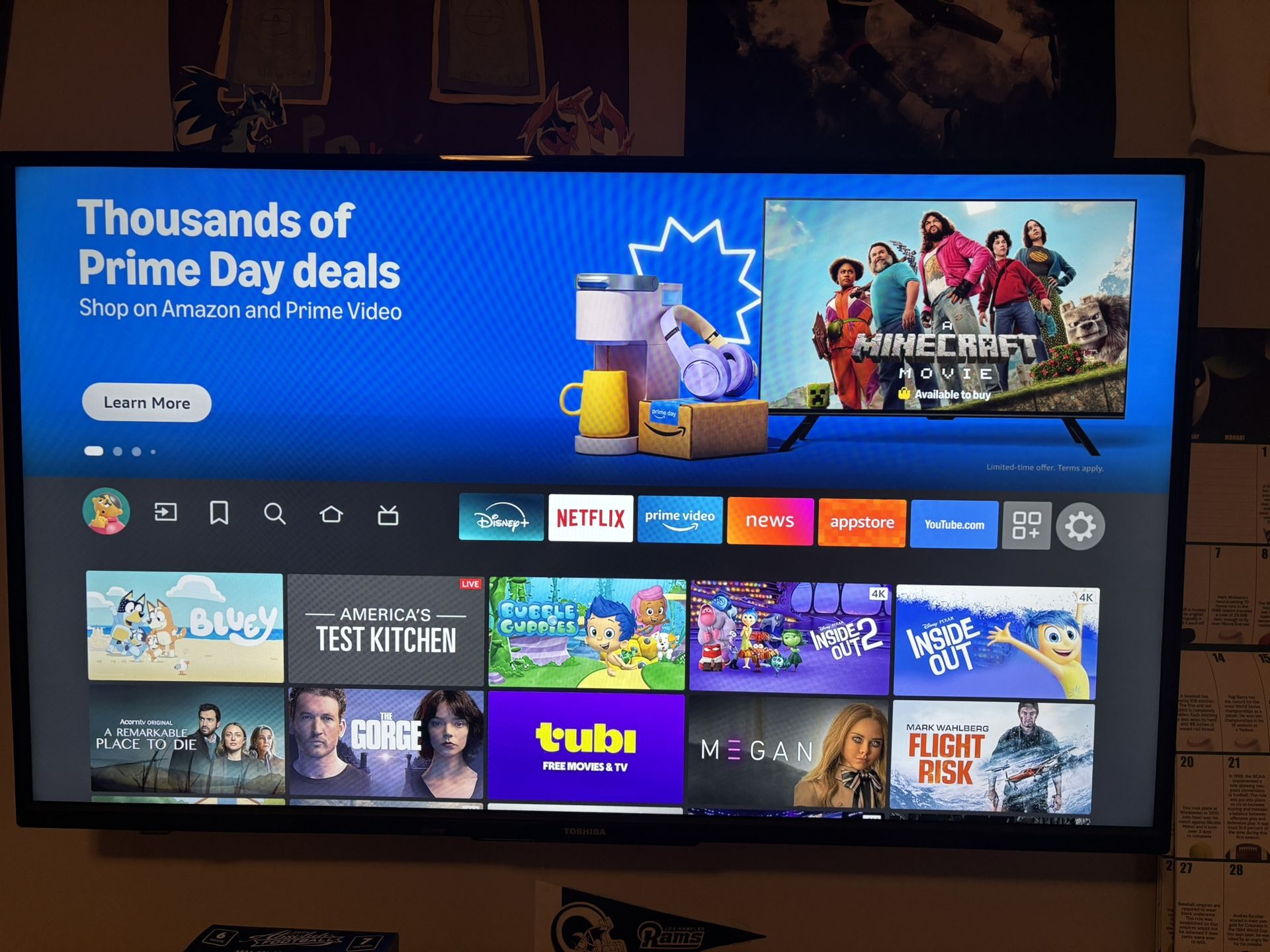 Toshiba - 43” Class LED 4K UHD Smart FireTV Edition TV