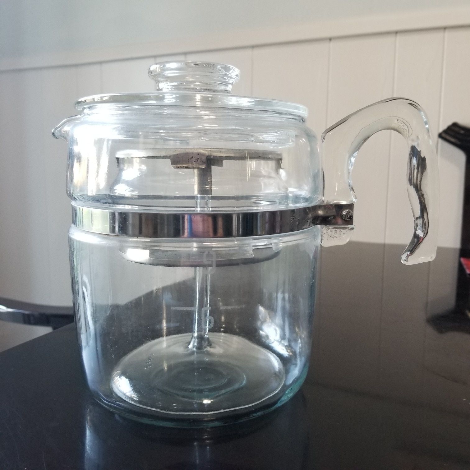 Vintage Pyrex Percolator 9 cup, Glass