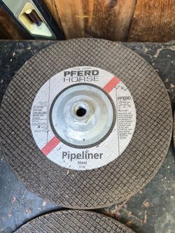 Pipeliner cutting wheels  9x1/8×7/8 $50 for all 6