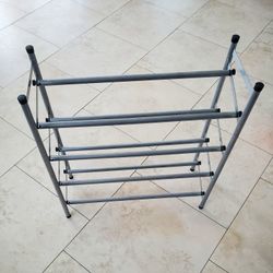 Aluminum  Shoe Rack/ Plastic Coating