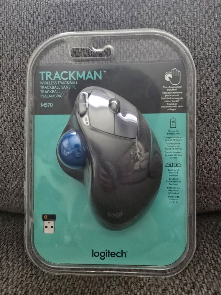 Logitech Wireless Mouse M570 Trackman