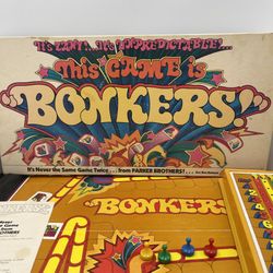 VNTG This Game is Bonkers COMPLETE Parker Brothers 1978 Classic Board Game W/ins(245)