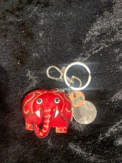 Handmade Leather key ring