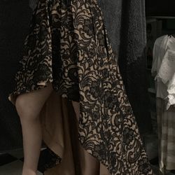 Gorgeous Hi-Low Evening Gown