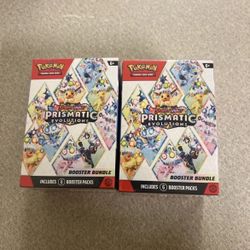 Prismatic Evolutions Booster Bundles 
