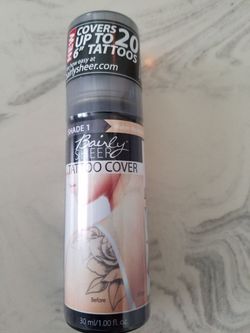 Brand new still sealed shade 1 tattoo cover