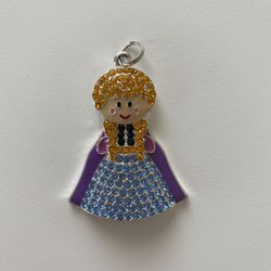 3 Anna From Frozen Rhinestone Pendants