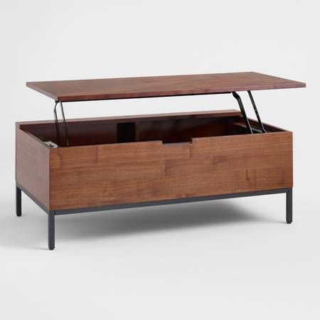 World Market Lift Top Wood Coffee Table