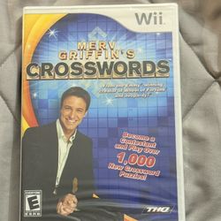 New WII Crosswords Game