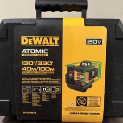 DEWALT 20V 3-Beam 360-Degree 3-Plane Laser Level (Tool Only)
