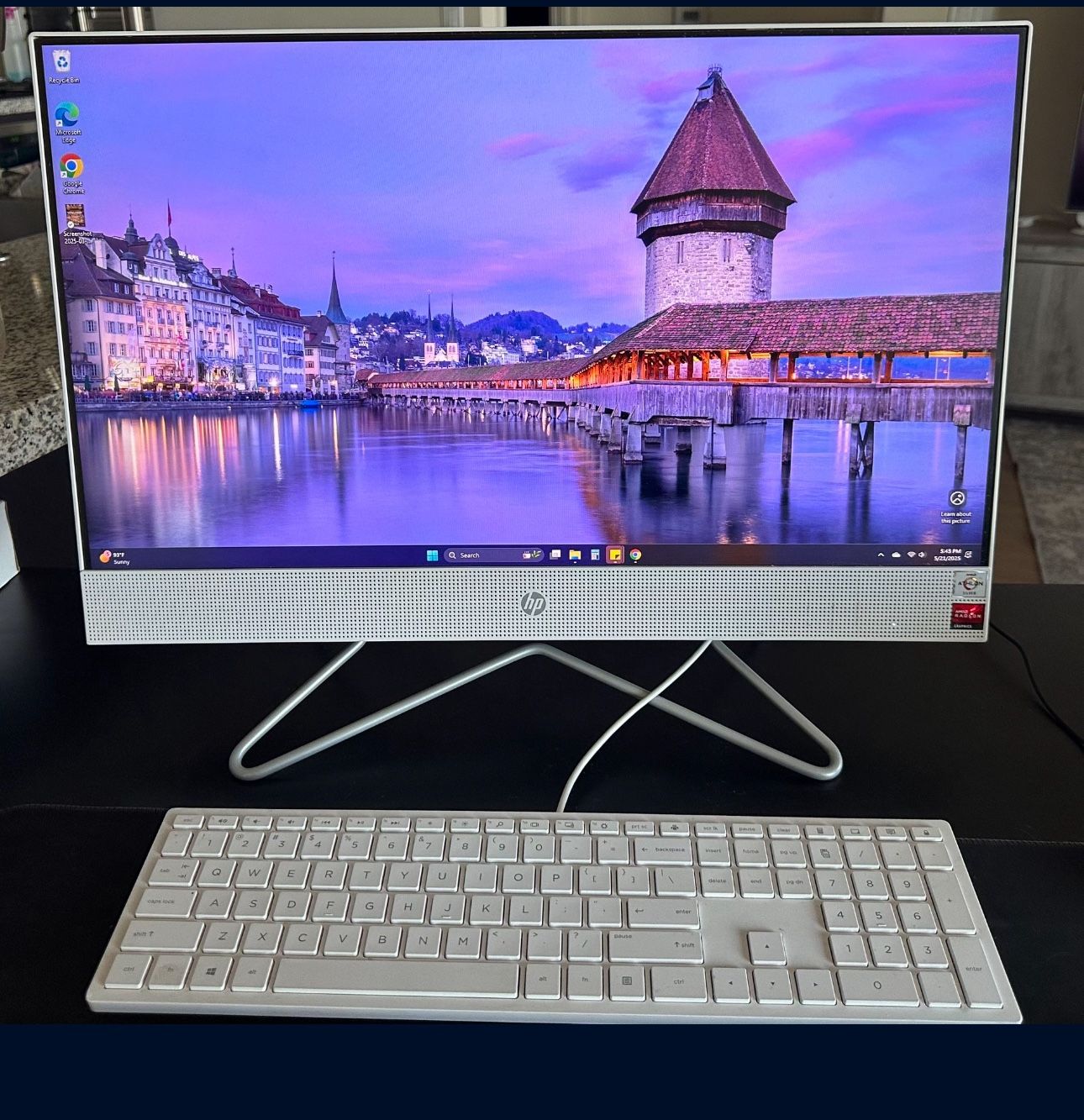 HP All In One Desktop 23.8 Inch Screen