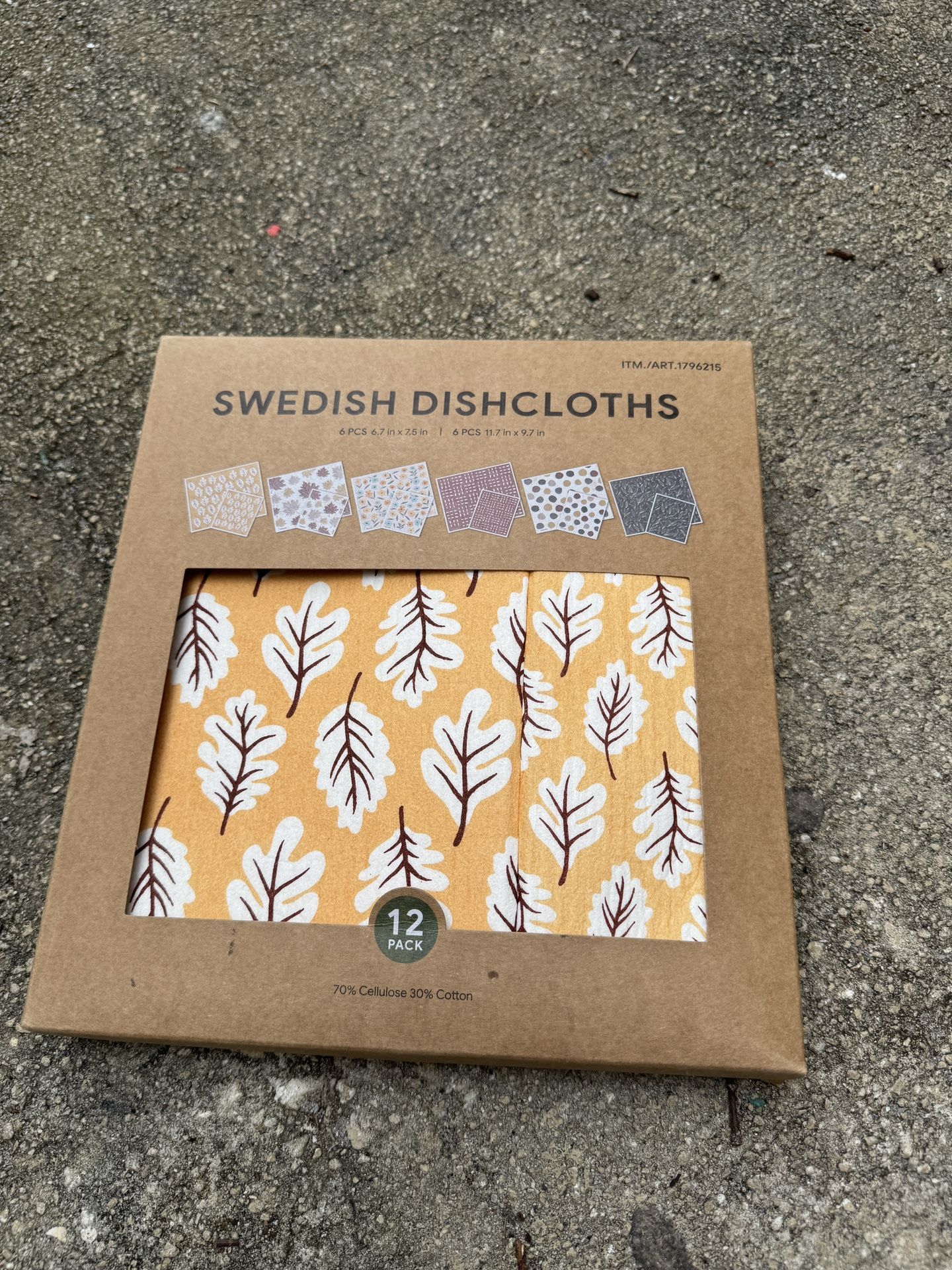 Title: Harps&Seb Swedish Dishcloths 12 Pack Multicolor Super Absorbent Towels Description: The Harps&Seb towel is designed for cleaning dishes, count