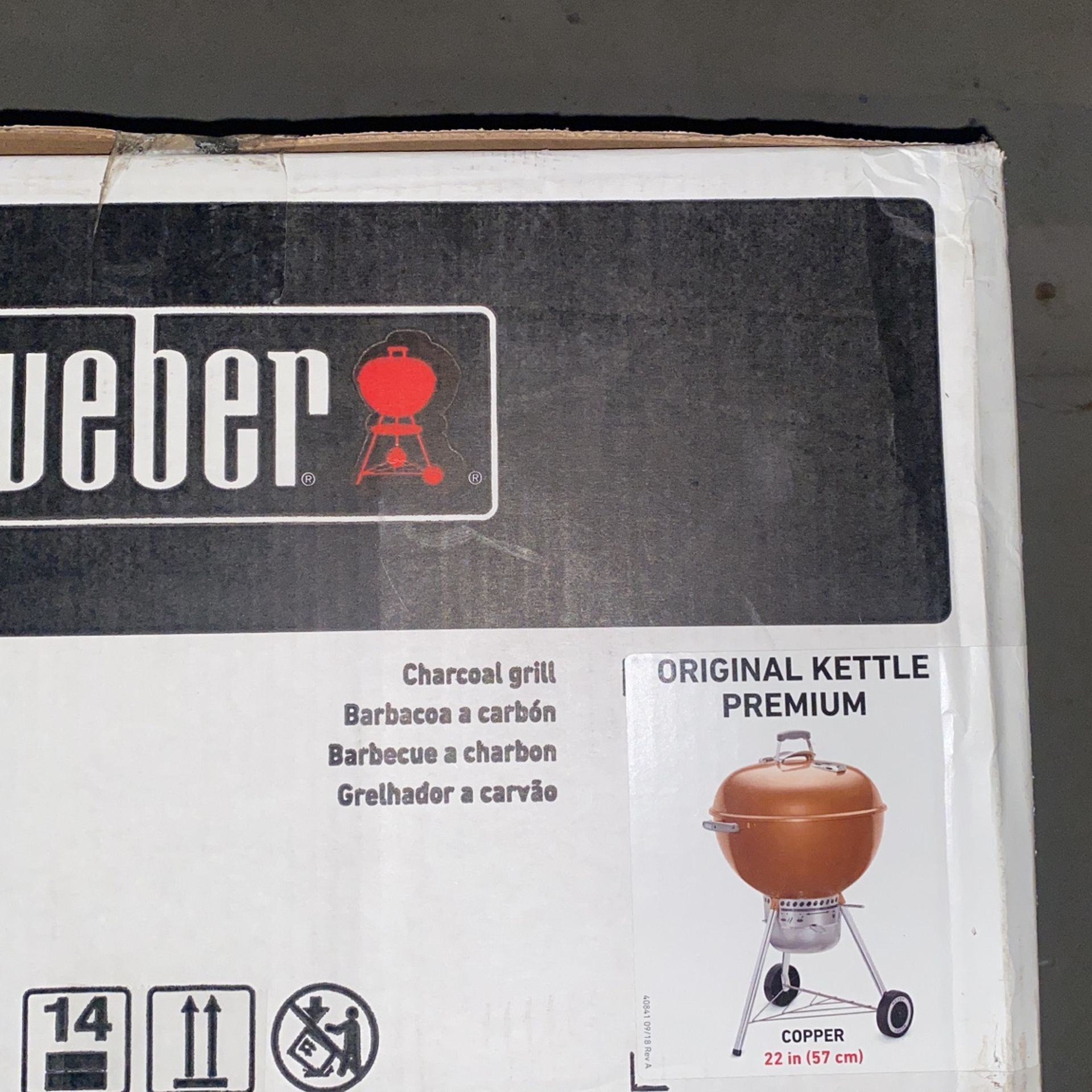 Weber Original Kettle Premium Copper Grill