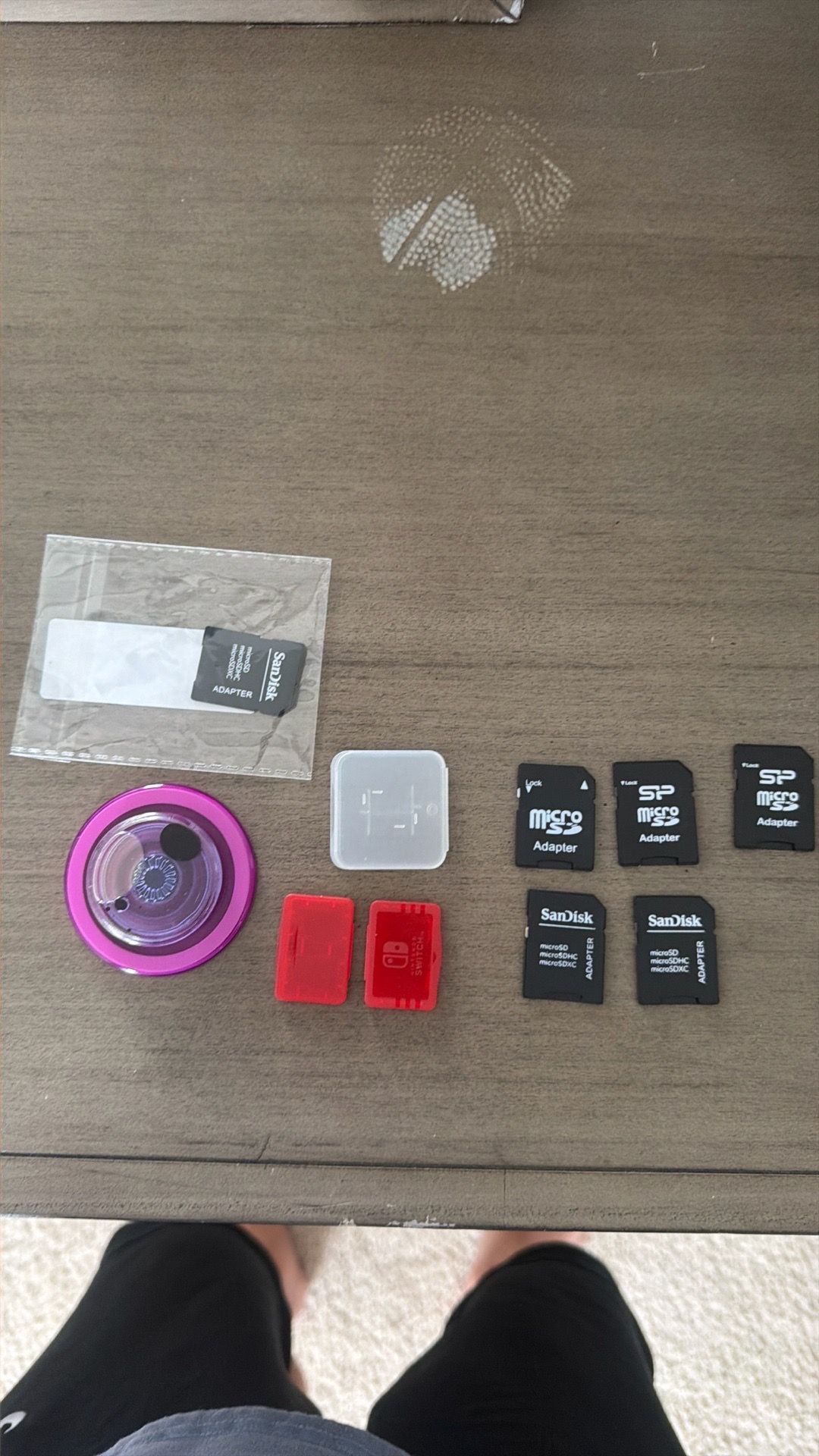 Micro sd card adapters and cases