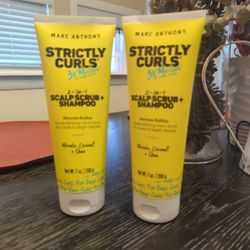 Marc Anthony: Strictly Curls - 2-1 Scalp Scrub + Shampoo Combo Set