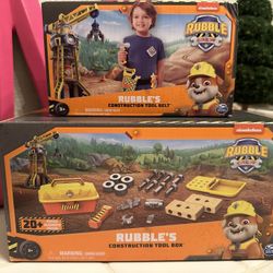 Rubble Construction Belt And Toolbox