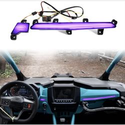 Purple LED Dash Light Kit for Polaris RZR PRO XP/R/S 2025 Plug & Play