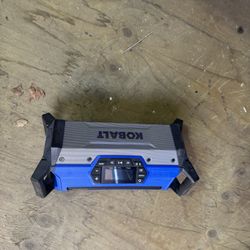 Kobalt Shop Bluetooth radio