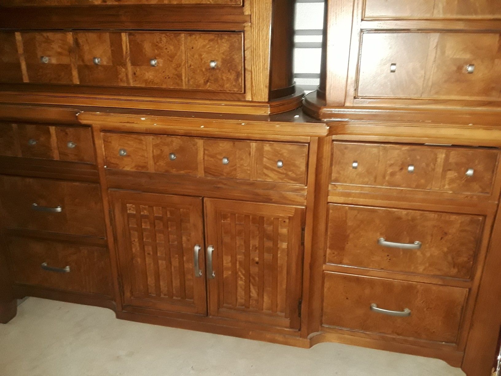 Dresser, Mirror, Chest of Drawers, two Nightstands