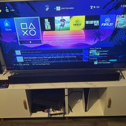 LG Tv 55in With PS4 Bundle