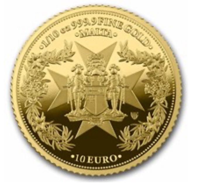 π₯ 2025 Malta Golden Eagle β 1/10 oz .9999 Gold BU (Limited Edition) π₯