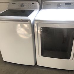 Samsung Washer & Electric Dryer 