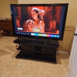 65 Inch Samsung TV With Stand