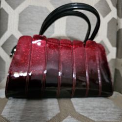 Red And Black Purse - Like New