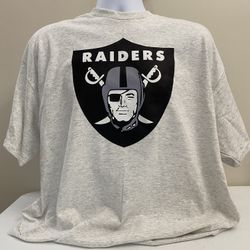 Raiders ,T-shirt, New, Cotton, Size XL, Free Shipping/Local Pickup (item #